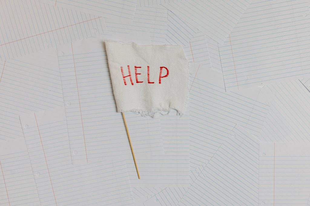 help/SOS flag