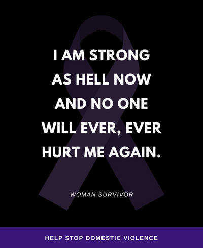 Domestic violence awareness month